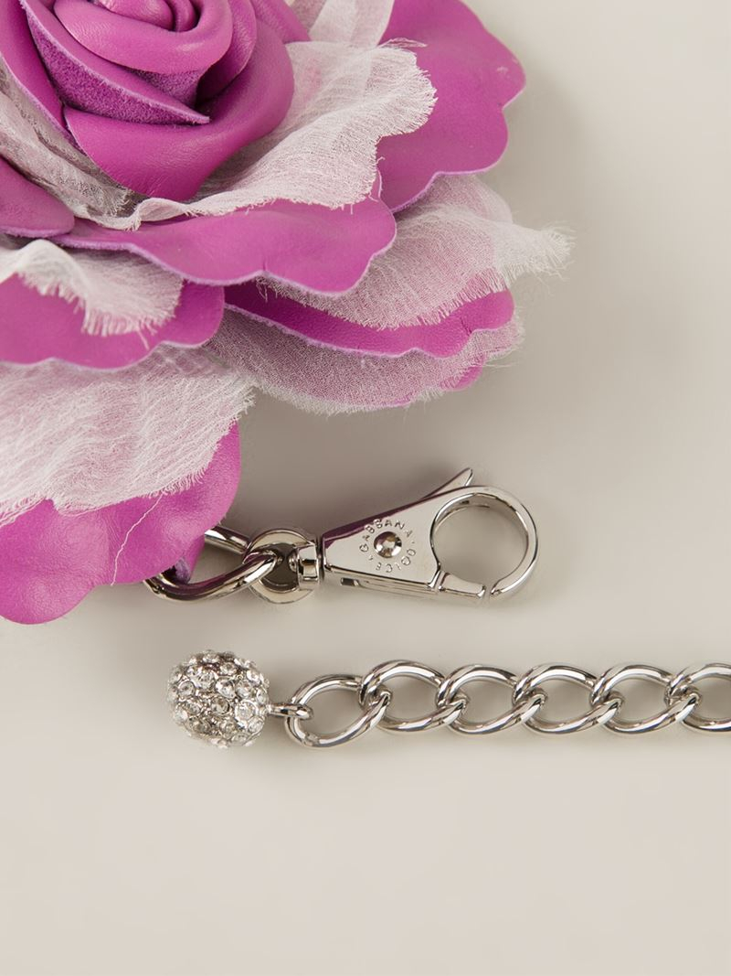 tape belt geo Pink in & Gabbana Chain Flower Dolce Belt Lyst tape belt geo Pink in & Gabbana Chain Flower Dolce Belt Lyst