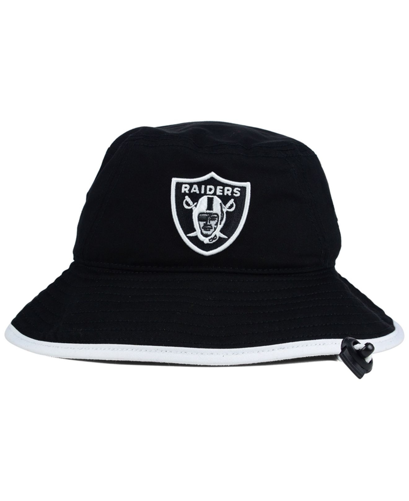 New Era Bobble Beanie Oakland Raiders