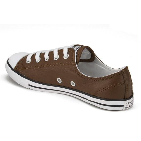 brown leather converse womens