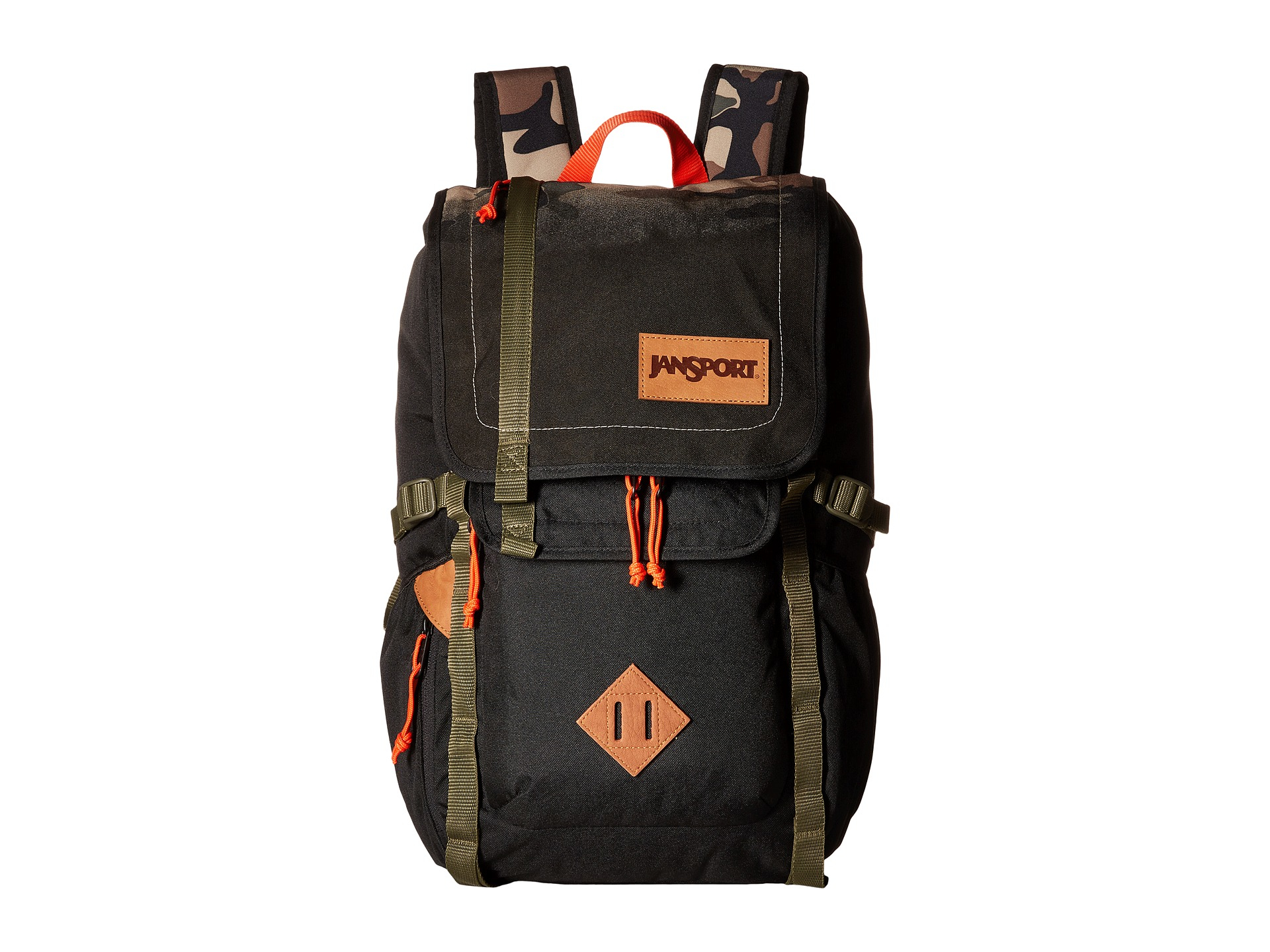 Jansport Synthetic Hatchet Backpack in Black Lyst