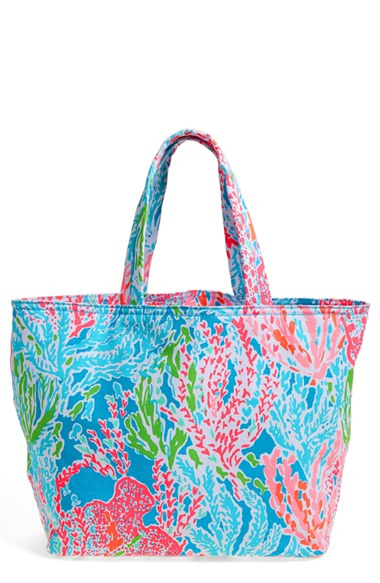lilly pulitzer beach tote