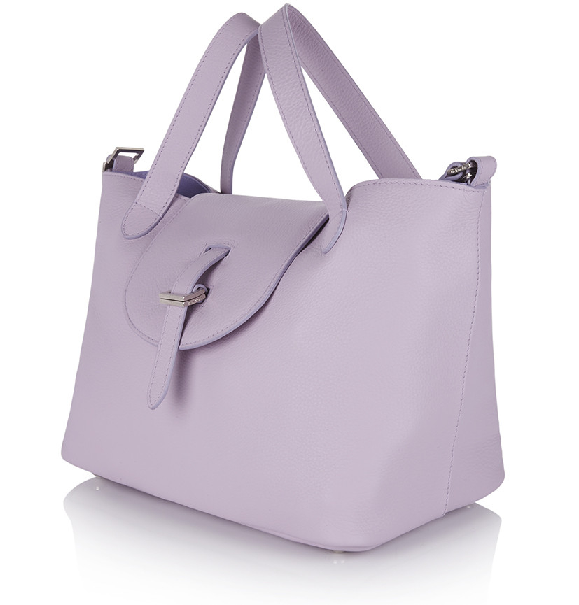 lilac tote bag