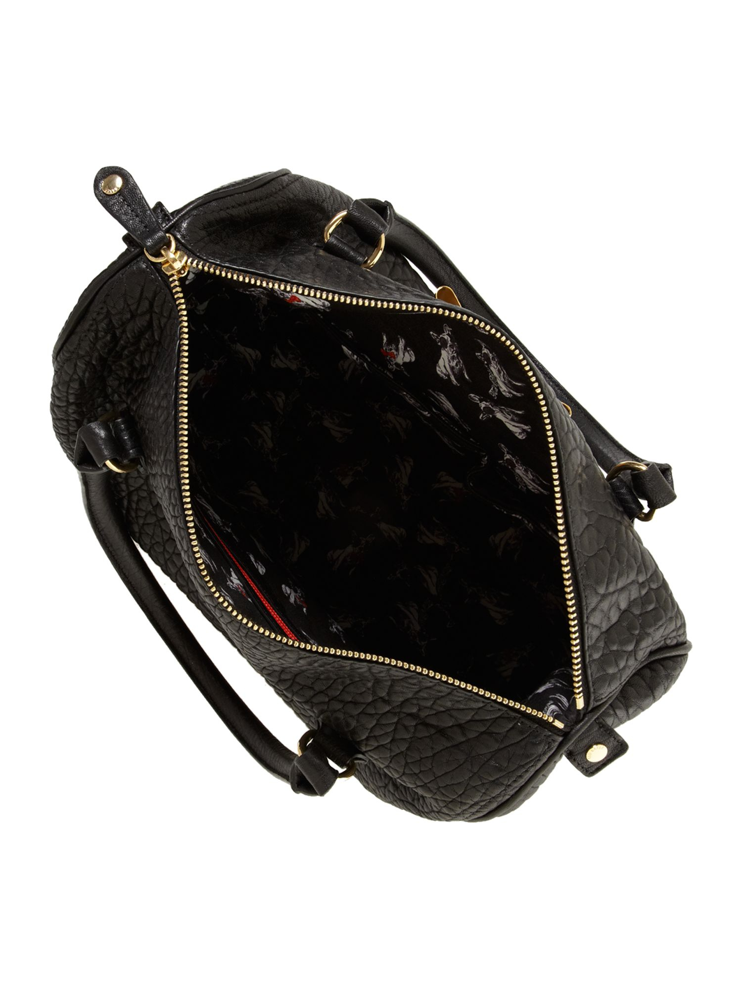 Ted baker Bow Bowling Bag in Black | Lyst