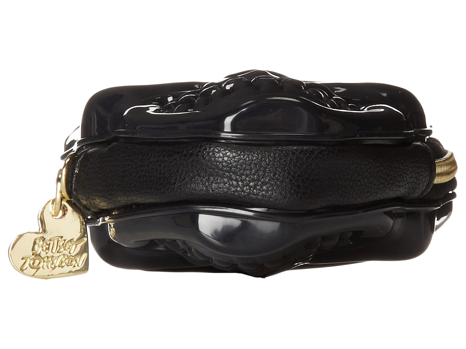 Lyst Betsey Johnson Novelty Wristlet in Black