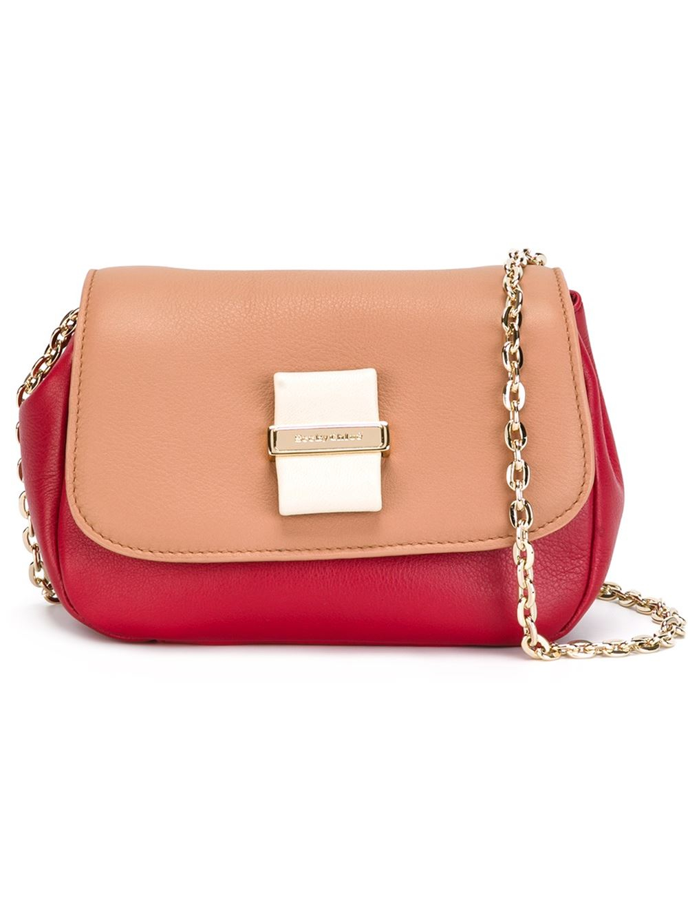 See By Chloé Mini Rosita Cross-Body Bag in Red (Natural) - Lyst