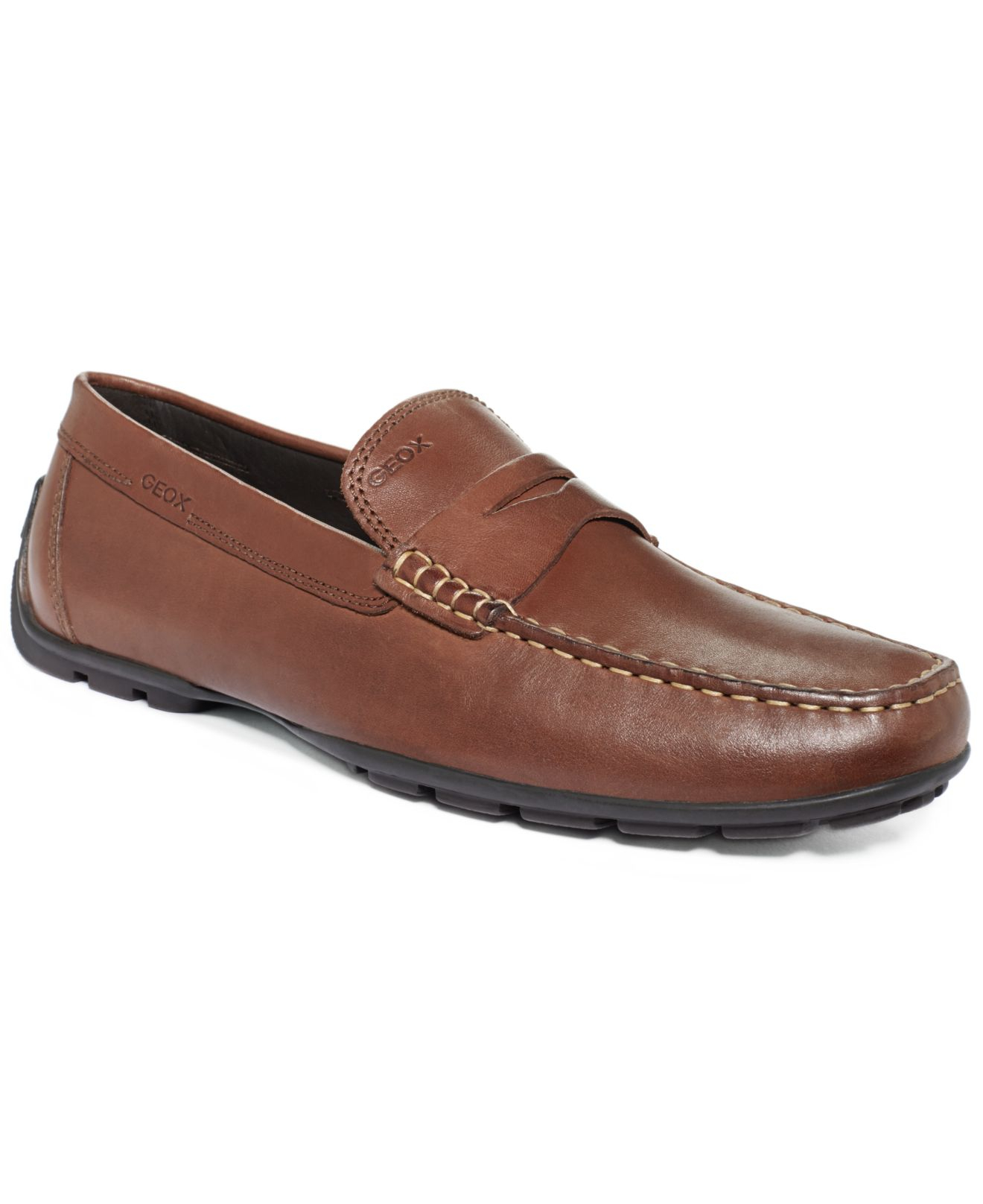 Geox Monet Penny Loafers in Coffee (Brown) for Men - Lyst