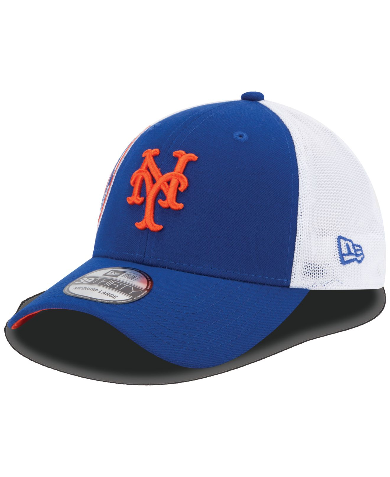 KTZ New York Mets Double Mesh 39thirty Cap in Blue for Men Lyst