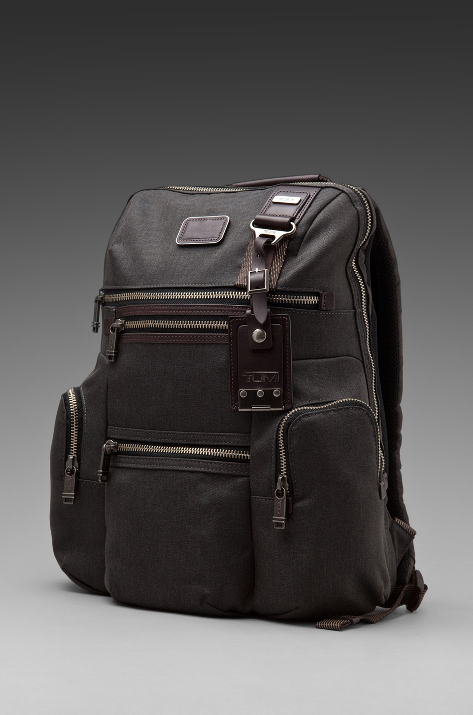 Tumi Alpha Bravo Ballistic Nylon Knox Backpack in Gray (anthracite) Lyst