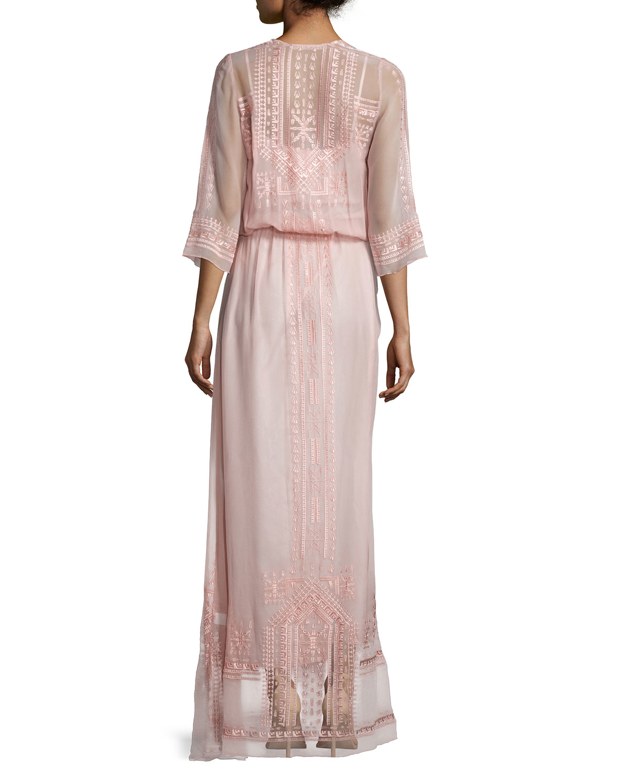 vintage boho maxi dress