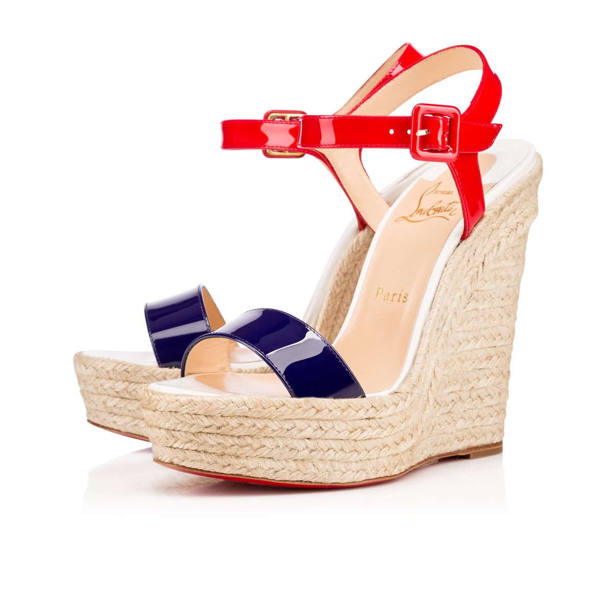 Christian louboutin Spachica in Beige | Lyst
