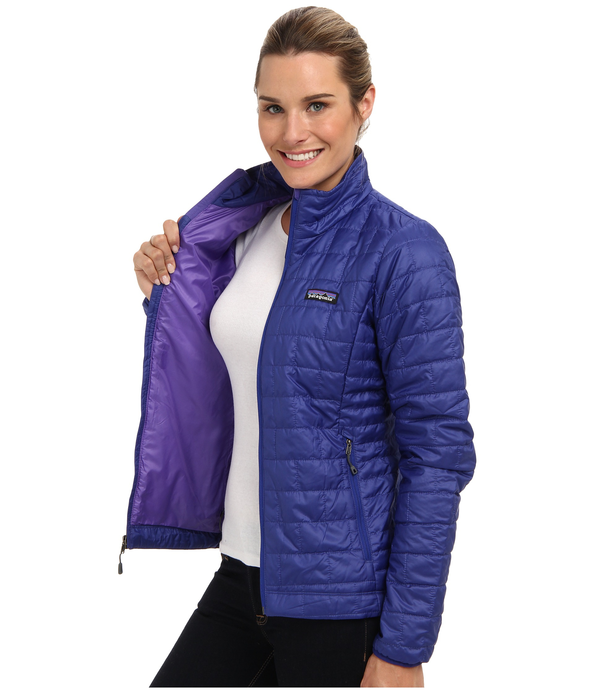 patagonia nano puff cobalt blue