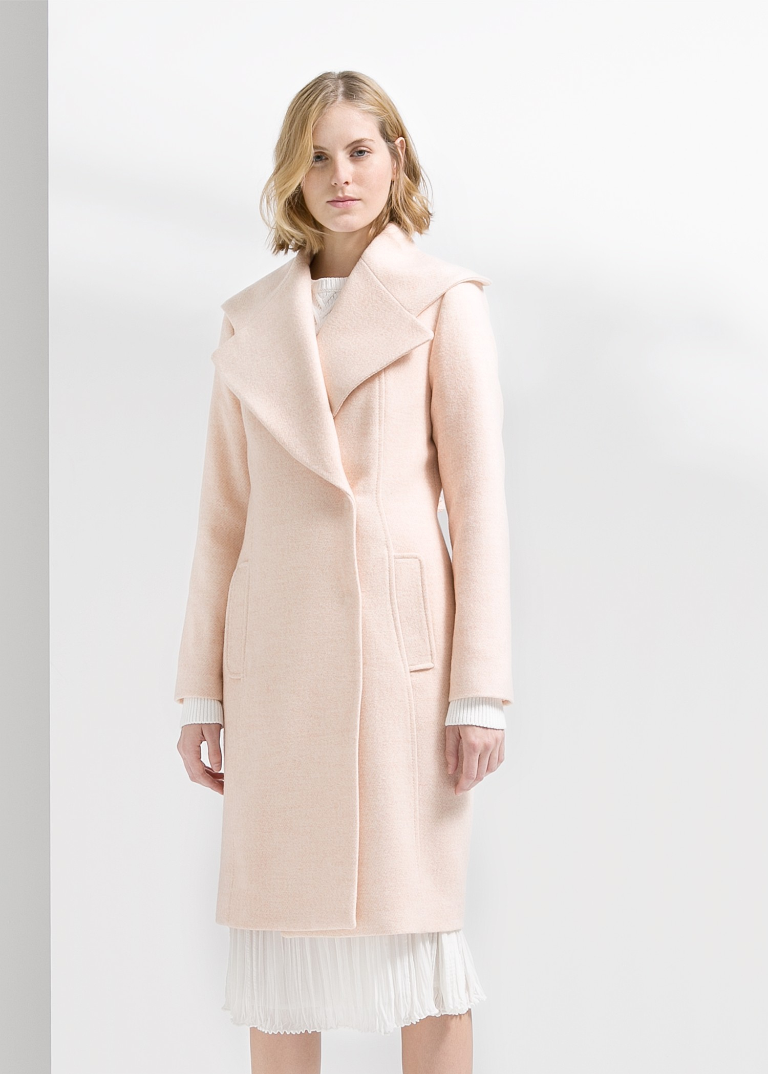 mango woolen coat