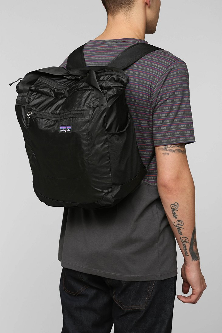 Patagonia Lightweight Travel Tote Bag in Black for Men | Lyst