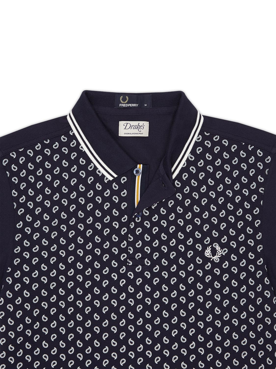 fred perry paisley shirt