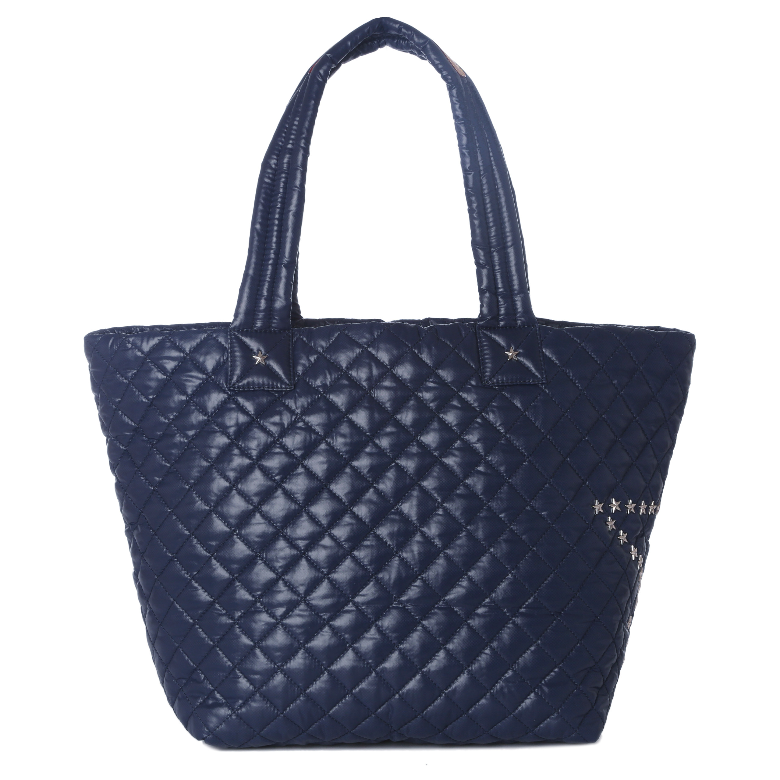 MZ Wallace Medium Metro Tote Navy Star Studded in Blue - Lyst