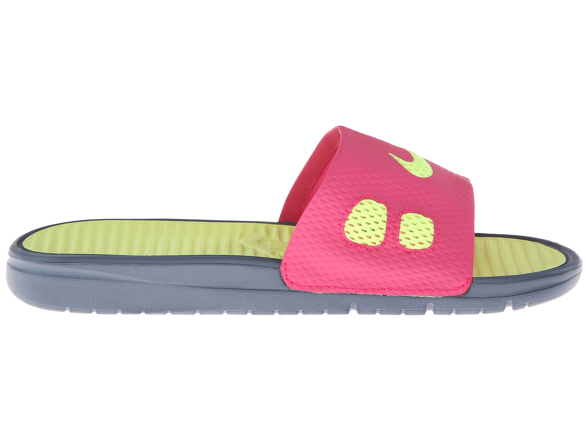 Nike Benassi Solarsoft Slide in Pink - Lyst