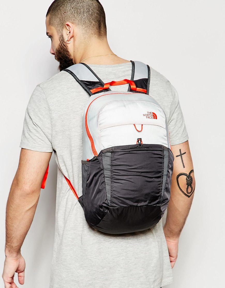 The North Face Flyweight Packable Backpack in White for Men | Lyst