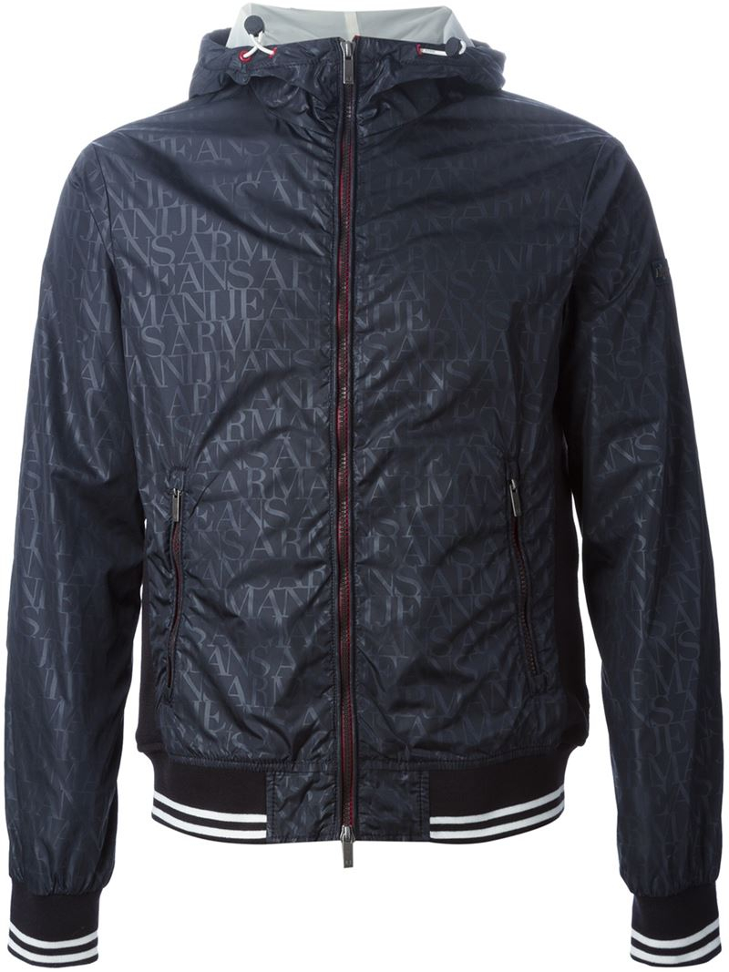armani jeans windbreaker