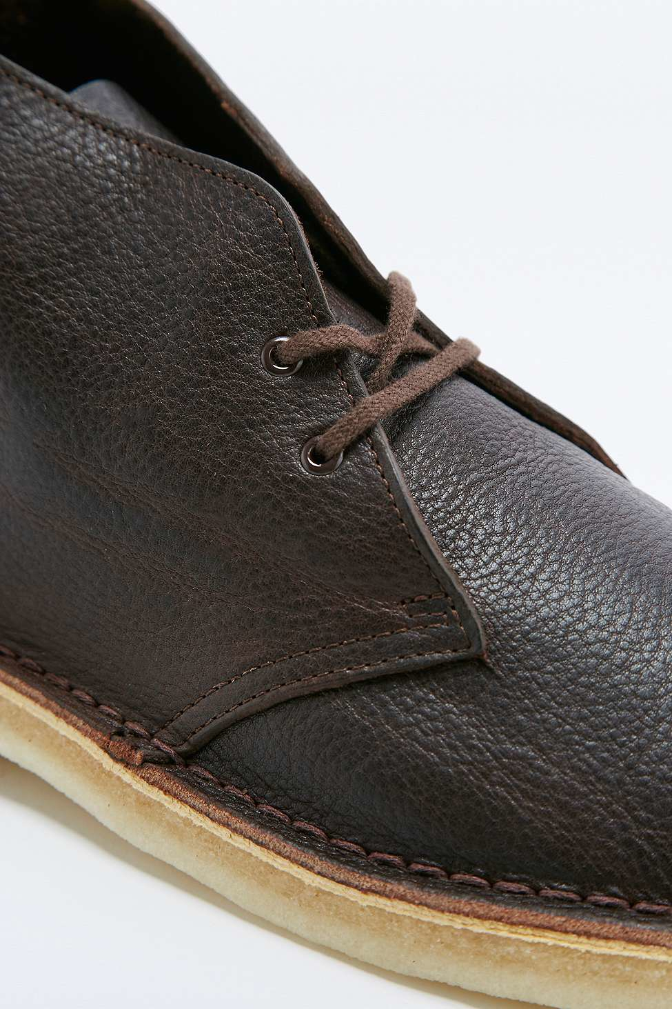 clarks desert boot black tumbled leather