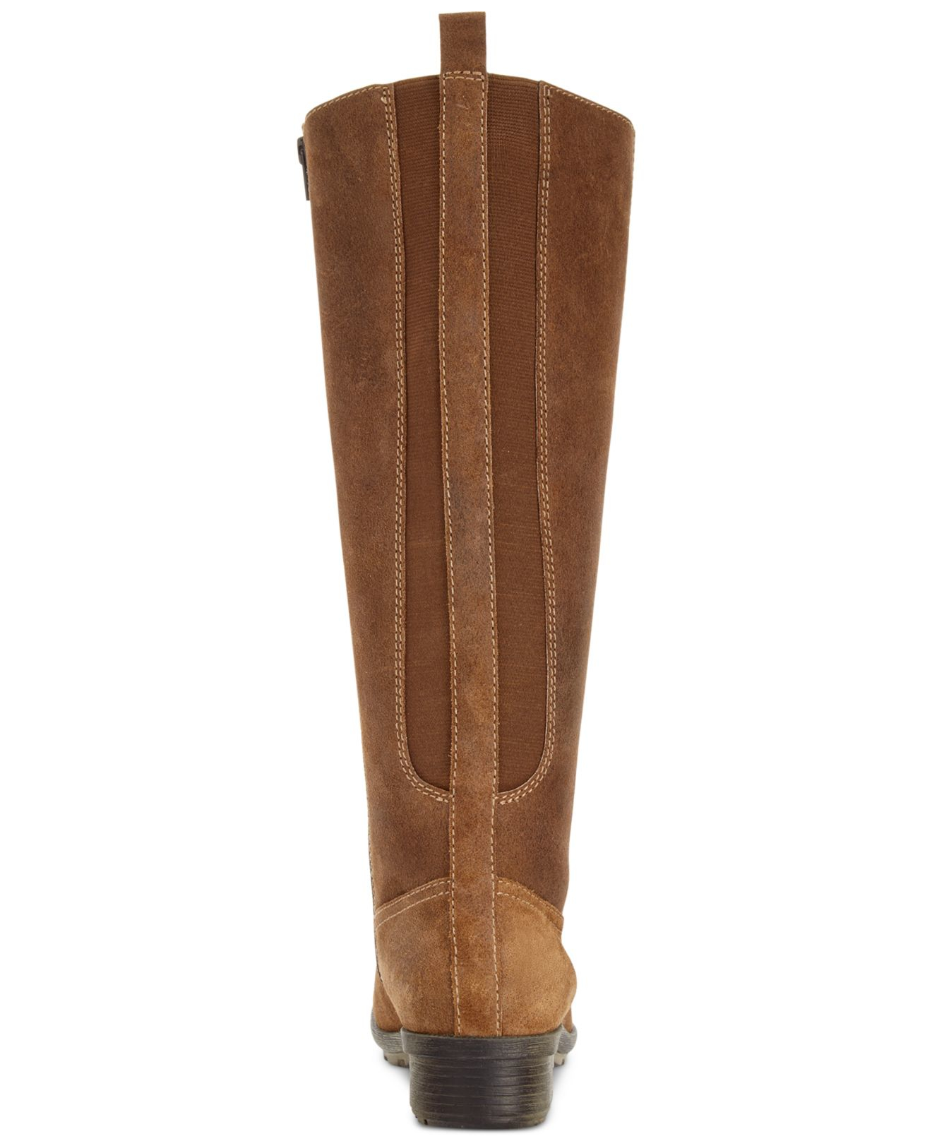 clarks tall boots wide calf