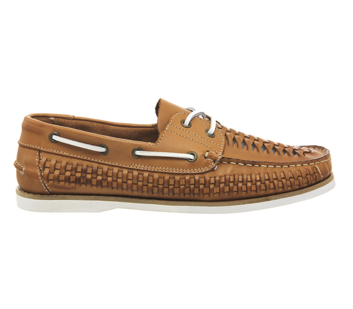 boat shoes men tan