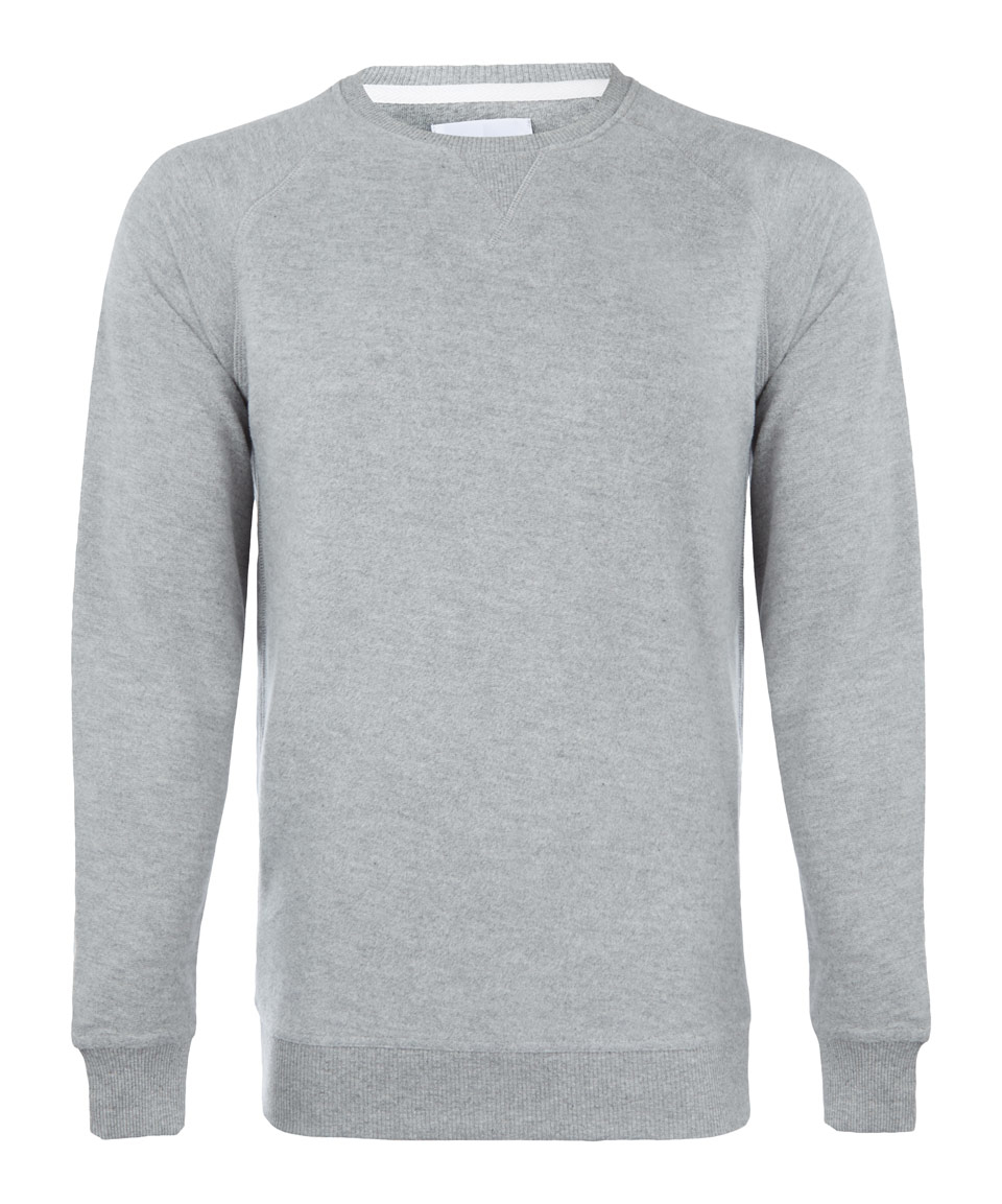 brushed cotton sweatshirt