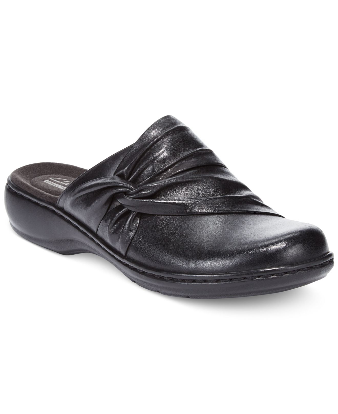 Clarks Collections Womens Leisa Deina Clogs in Black - Lyst