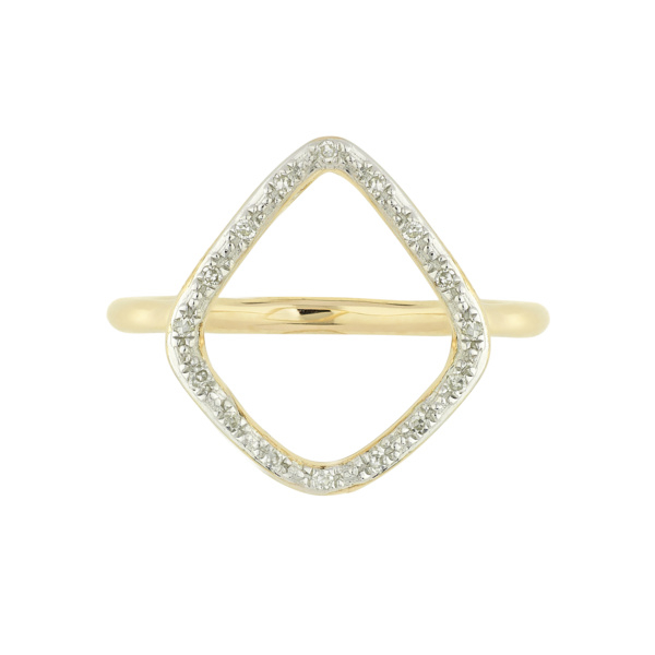 Riva Diamond Hoop Ring Riva Diamond Hoop Ring