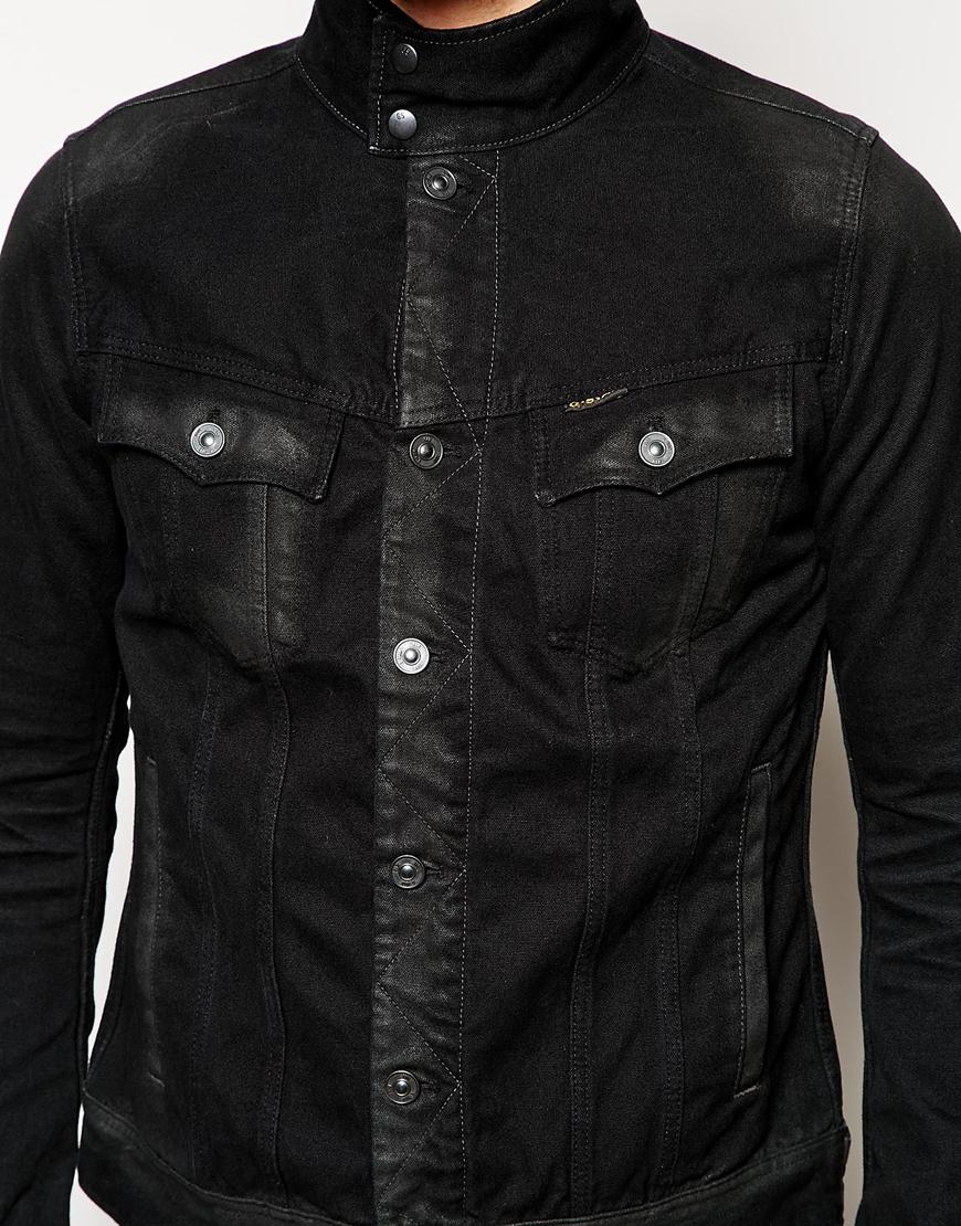 G-Star RAW G Star Denim Jacket in Black for Men | Lyst