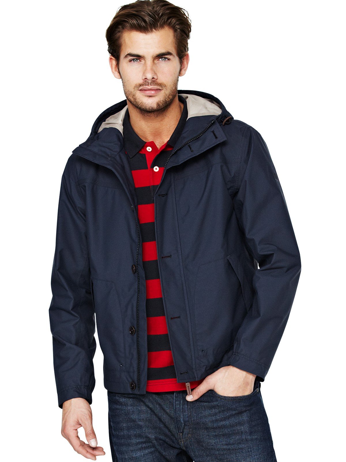 Timberland Timberland Mens Waterproof Bomber Jacket in Blue for Men ...