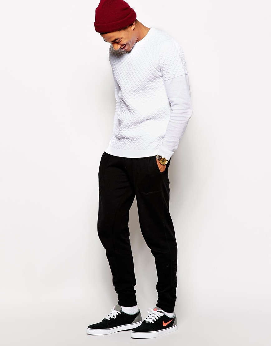 white sweater asos