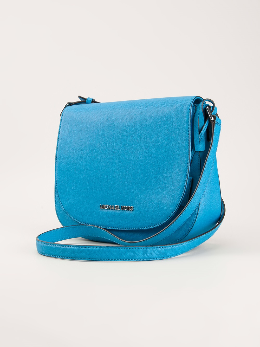 michael kors blue sling bag