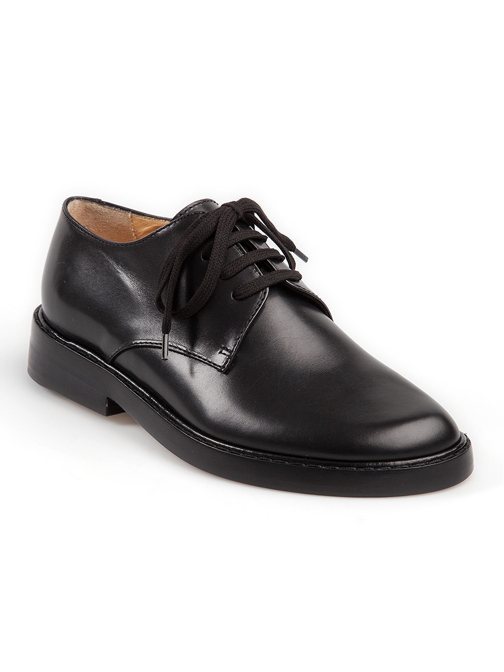 Ann Demeulemeester Blanche Chunky Derby Shoe In Black Lyst