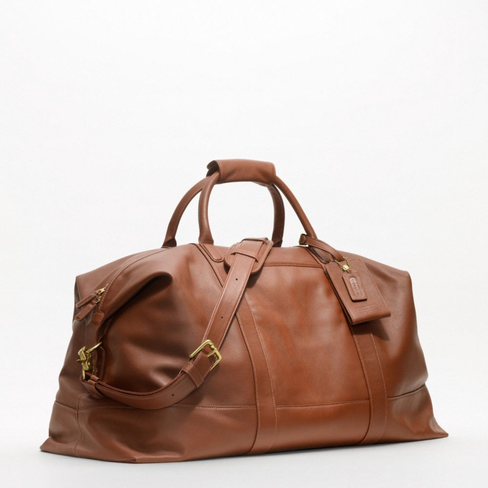 Coach leather luggage sales