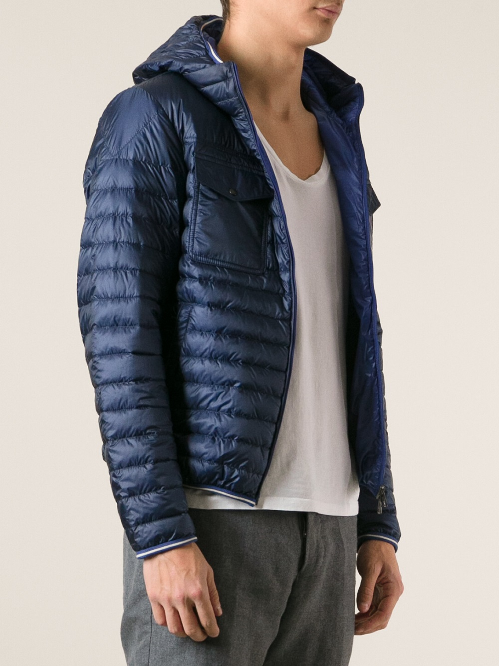 Moncler Clovis Feather Down Jacket in 