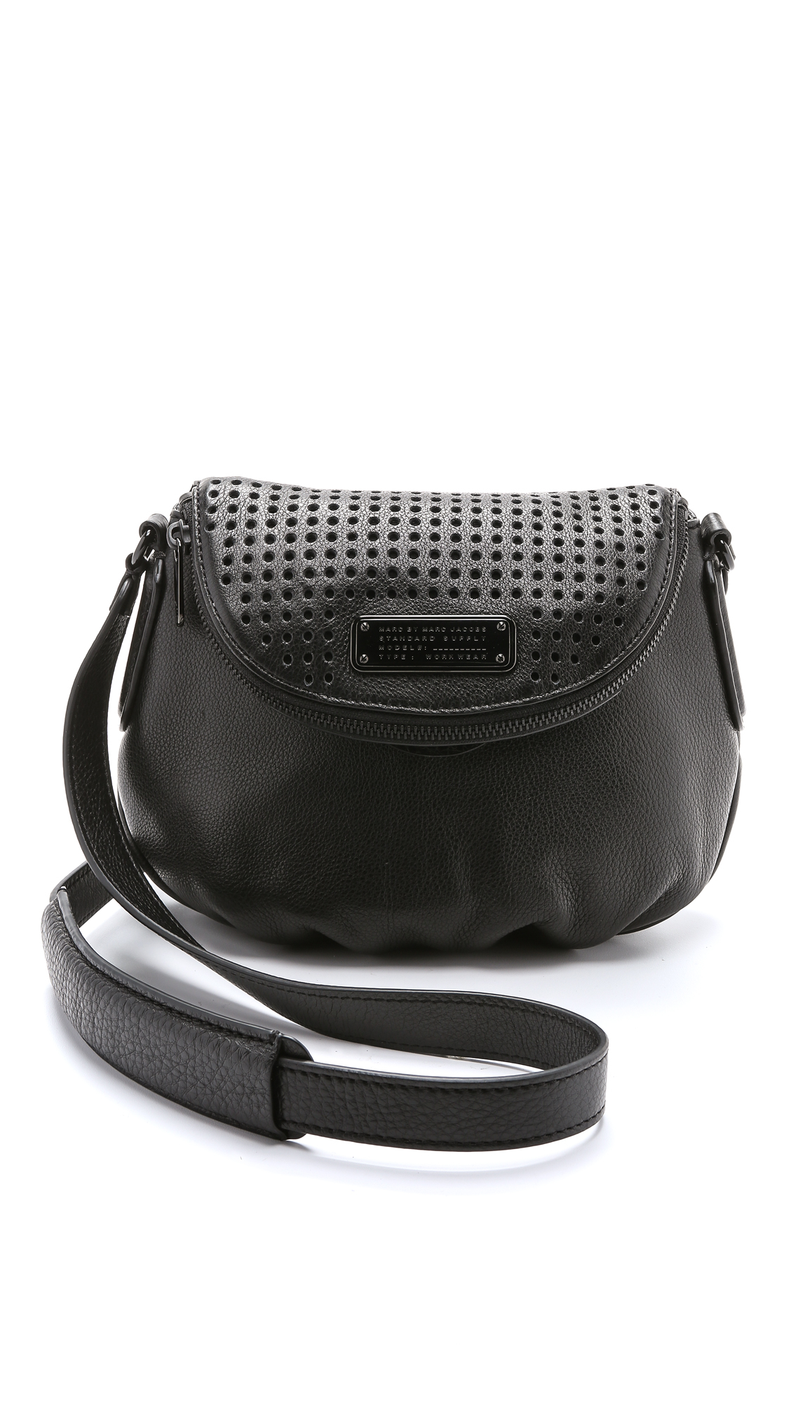 Marc By Marc Jacobs New Q Perforated Mini Natasha Bag - Leche in