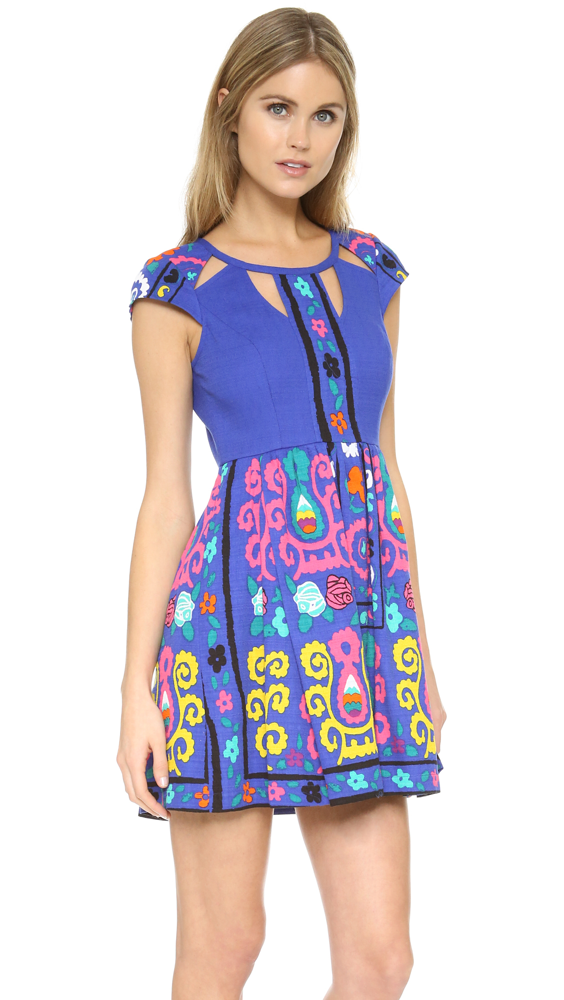 Plenty by Tracy Reese Cotton Print Dress - Lyst