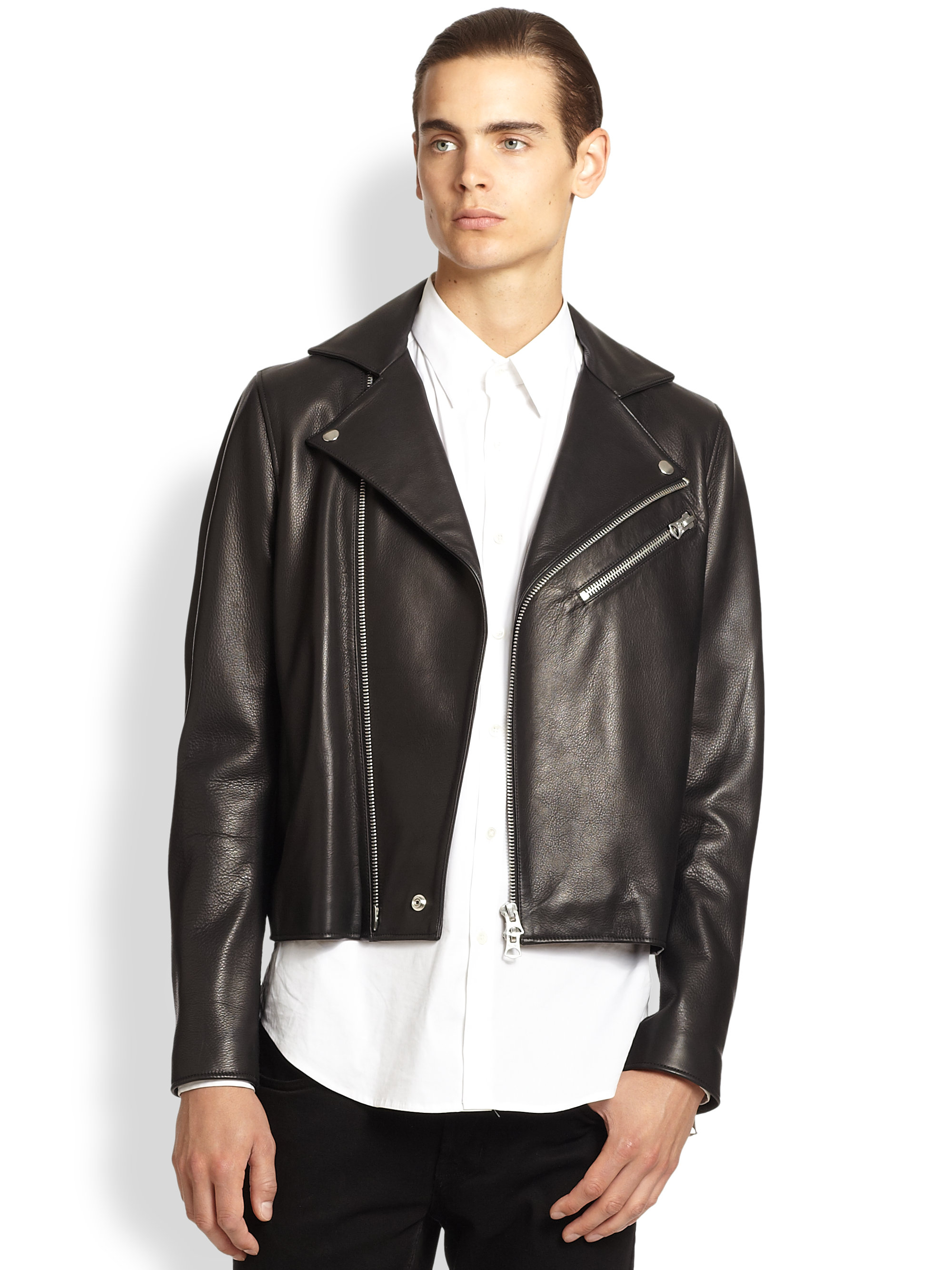 men's perfecto leather jacket