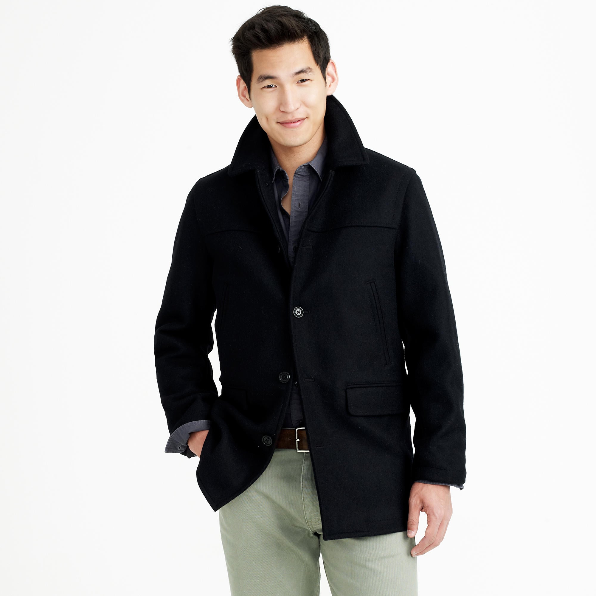 j crew black jacket