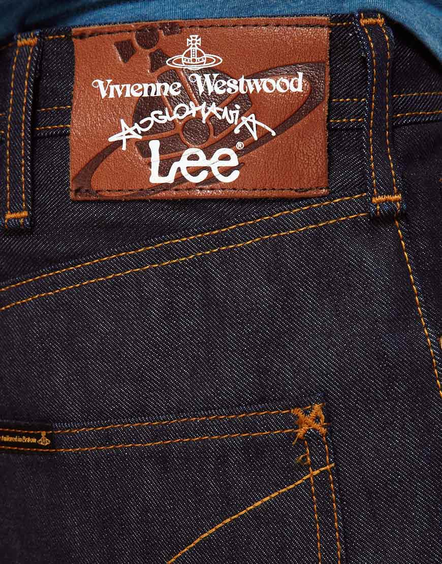 Vivienne Westwood Anglomania Vivienne Westwood Anglomania For Lee Jeans  Drop Crotch Selvedge in Blue for Men | Lyst