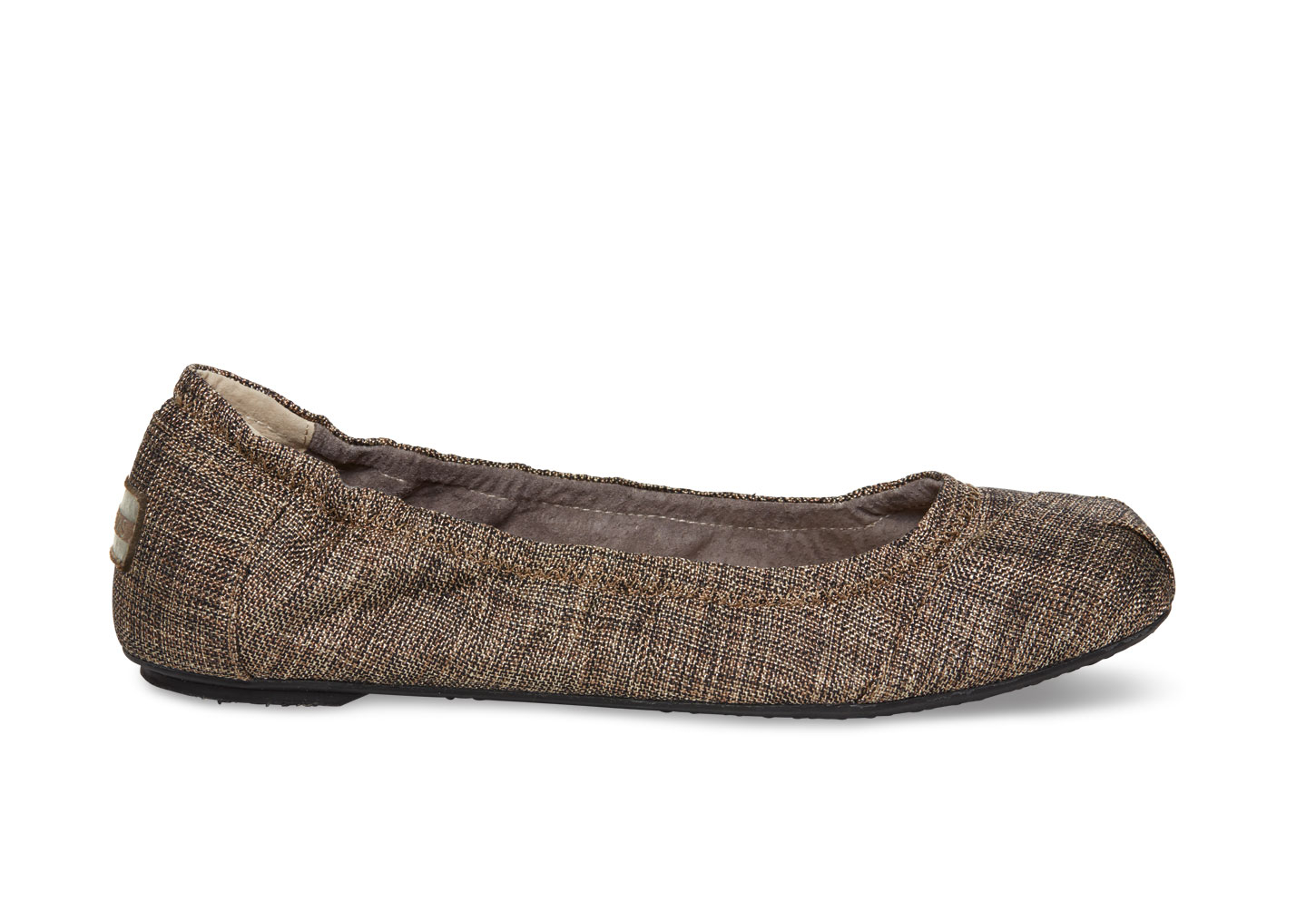 toms ballet flats black