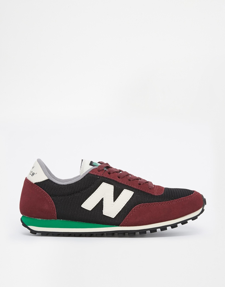 new balance 410 maroon