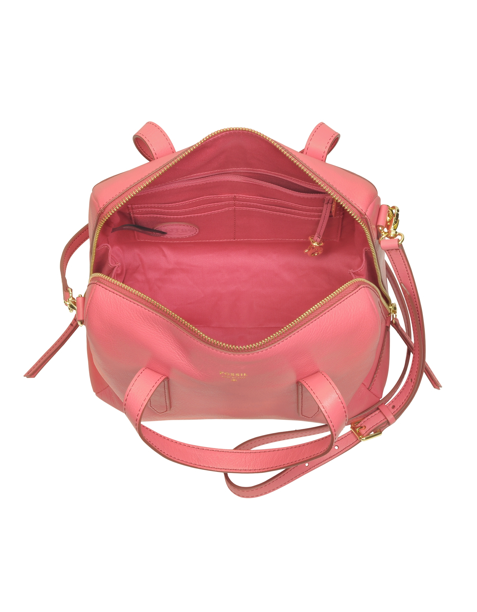 Fossil Sydney Satchel in Pink Lyst