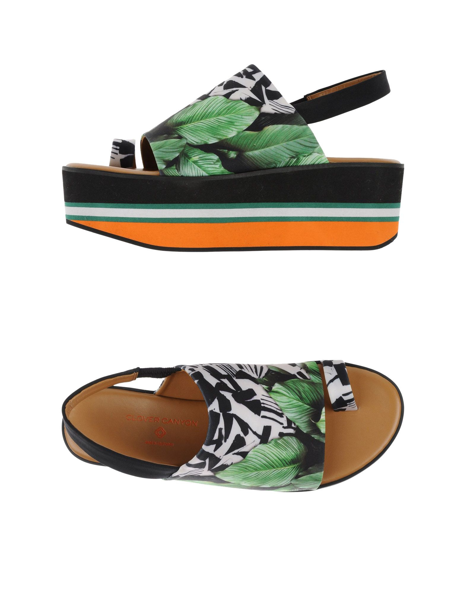 Clover canyon Toe Strap Sandal in Green Lyst