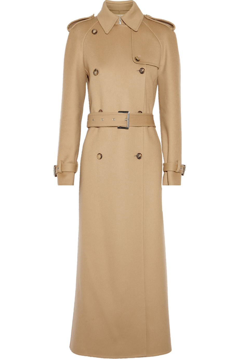 Ymc Brown Wool Trench Coat In Lyst Gallery