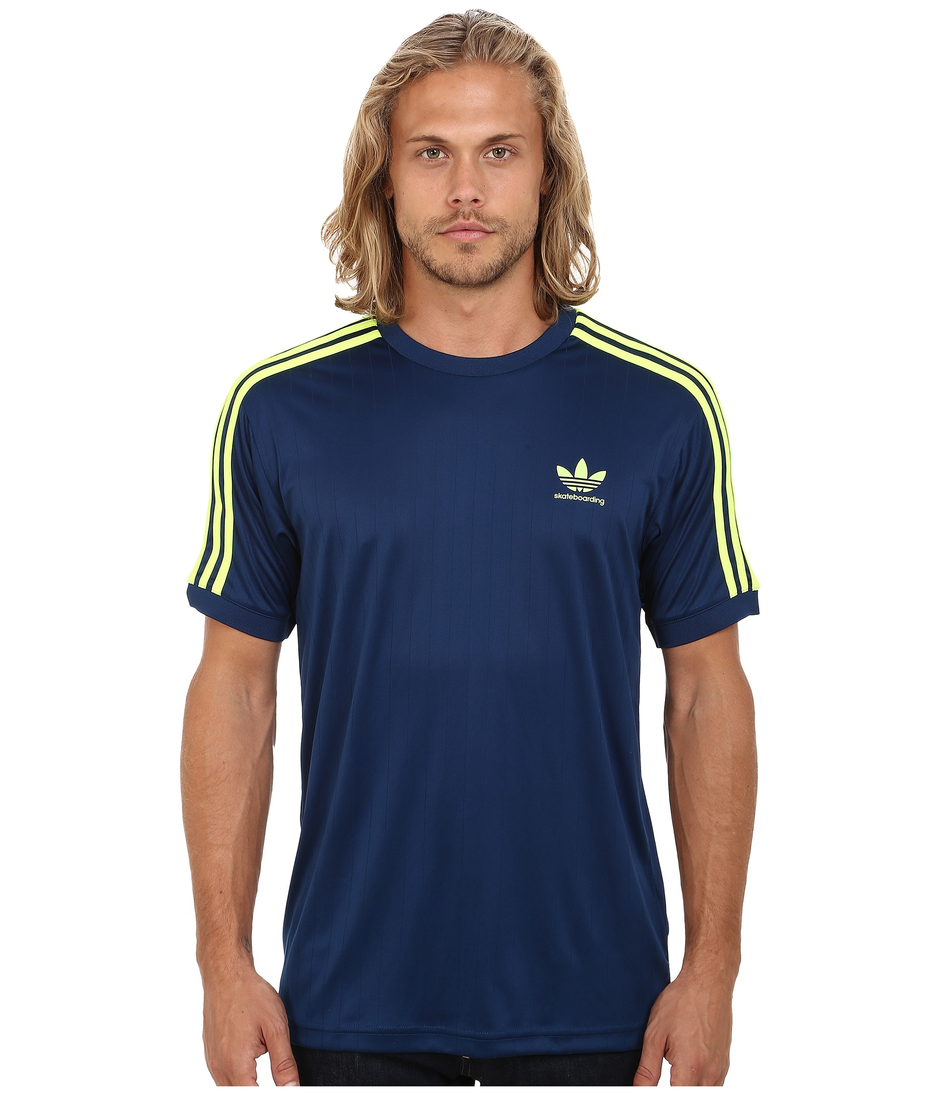 adidas Originals Synthetic Climalite Club Jersey in Blue for Men ...