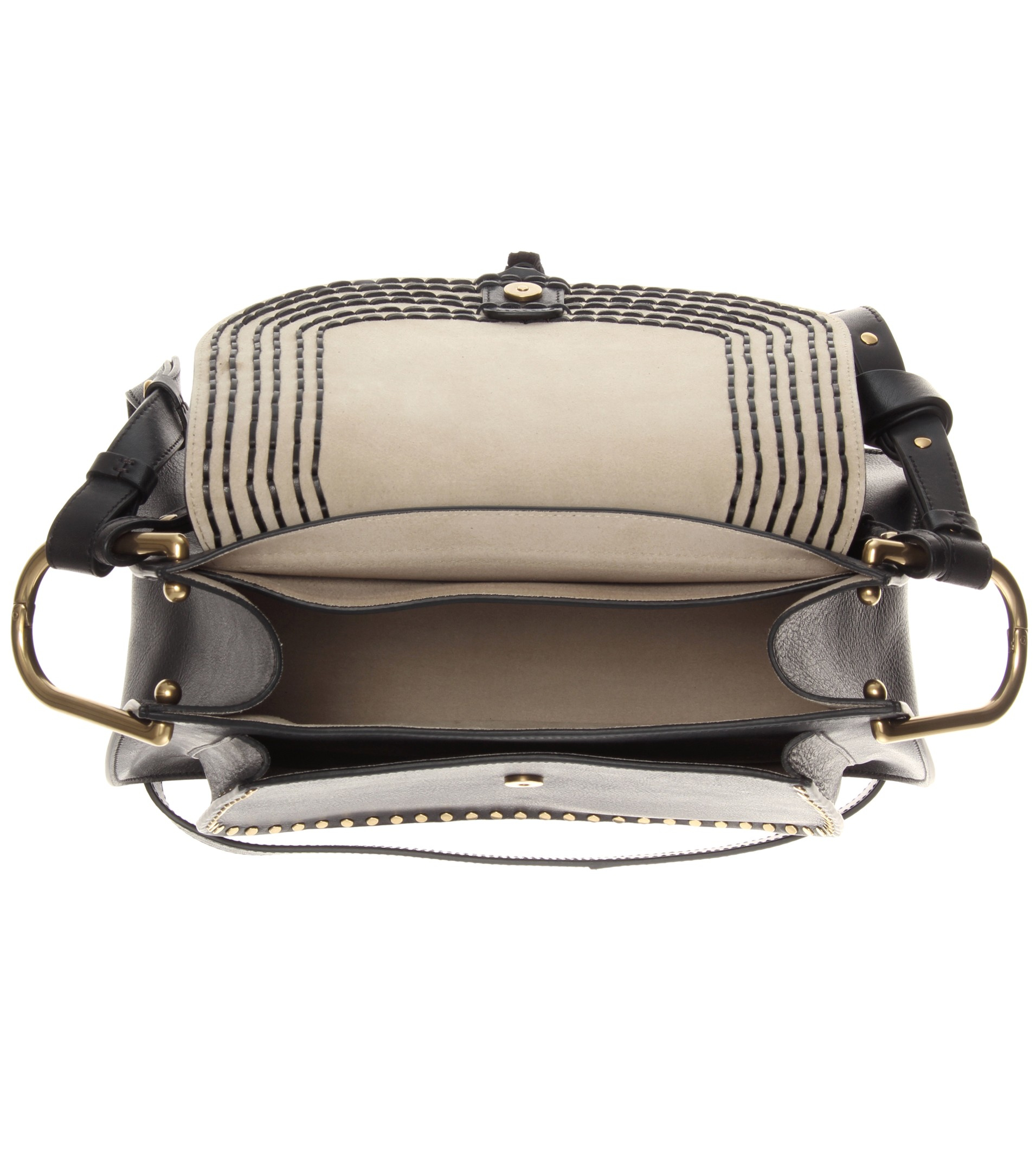 Chlo¨¦ Hudson Leather Shoulder Bag in Black | Lyst Chlo¨¦ Hudson Leather Shoulder Bag in Black | Lyst