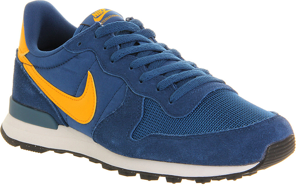 Nike Internationalist Trainers Court Blue Yellow for Men | Lyst UK