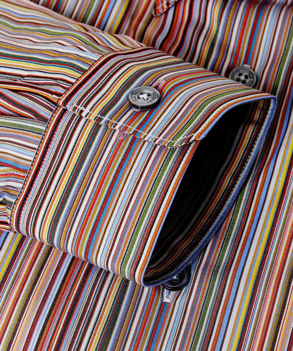Paul Smith Tailored Fit Signature Striped Shirt for Men Lyst