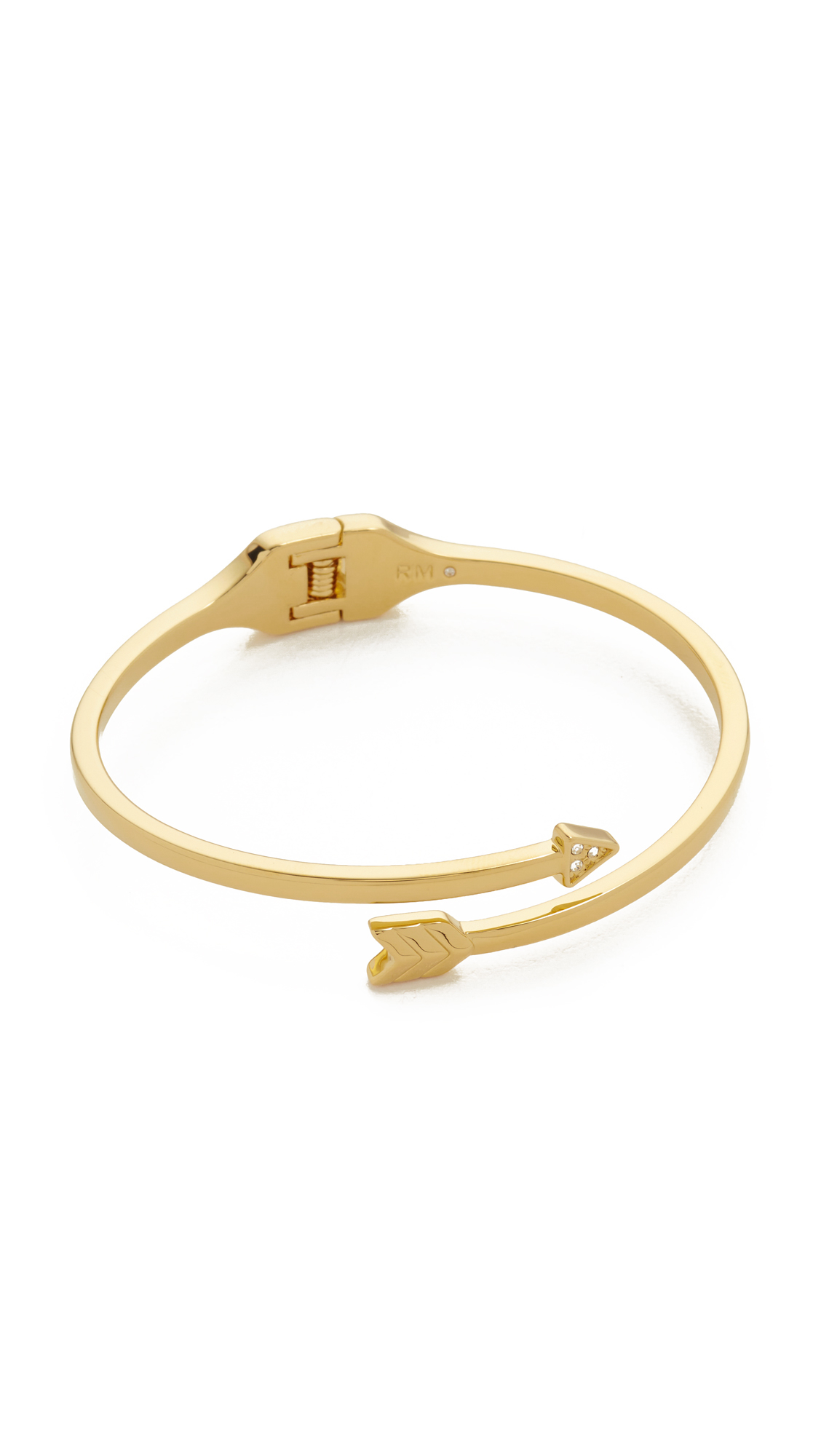 Lyst Rebecca Minkoff Arrow Hinge Bracelet In Metallic Gallery